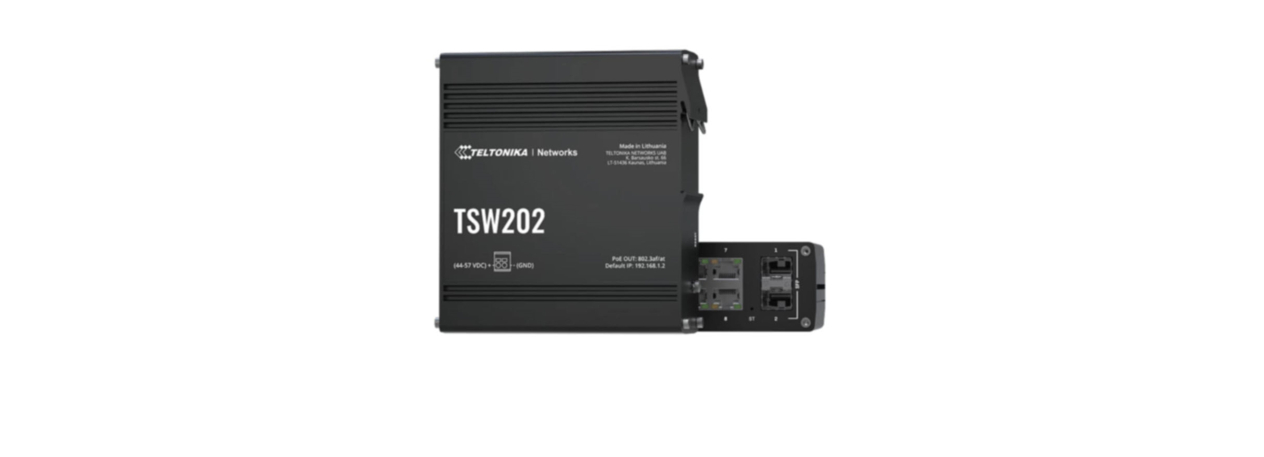 Nouveaux switchs programmables PoE+ de Teltonika